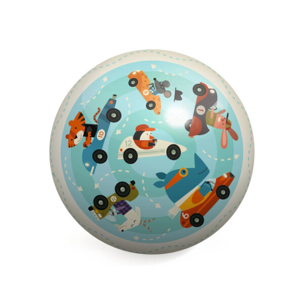 Pelota 22 cm - Djeco Tráfico