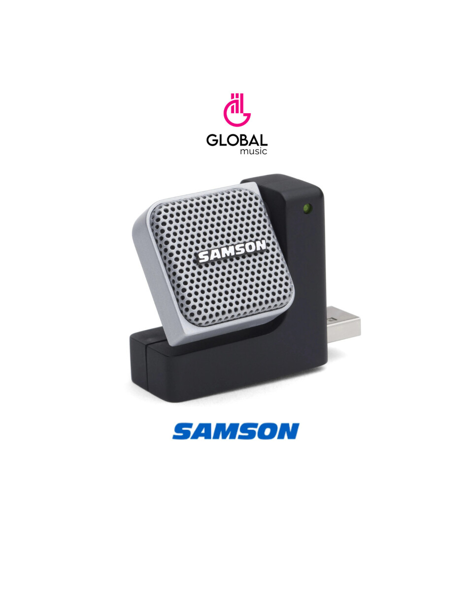Microfono Condenser USB, Micro, c/Clip 