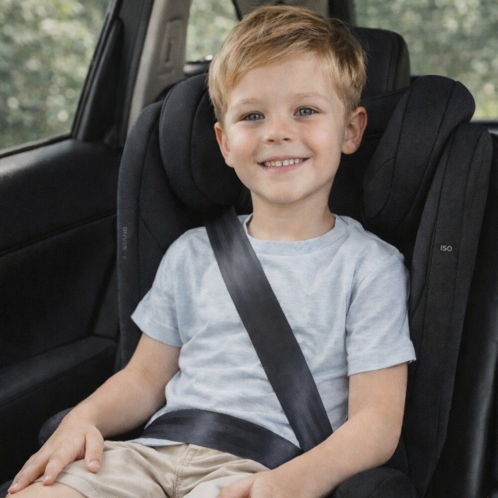 Booster KIKKABOO I stand ISOFIX 15 a 36kg negro