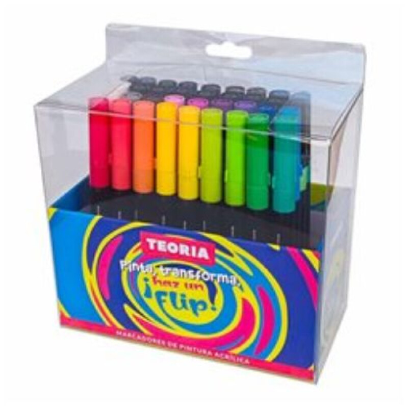 MARCADOR DE PINTURA FLIP TEORIA DESKSET x36 Marcador De Pintura Flip Teoria Deskset X36
