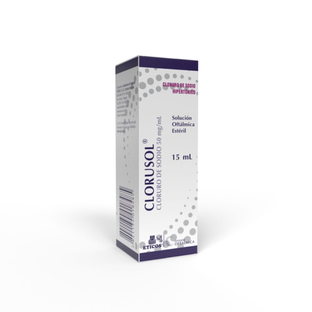 CLORUSOL OFTALMICO GOTAS X 15 ML. única