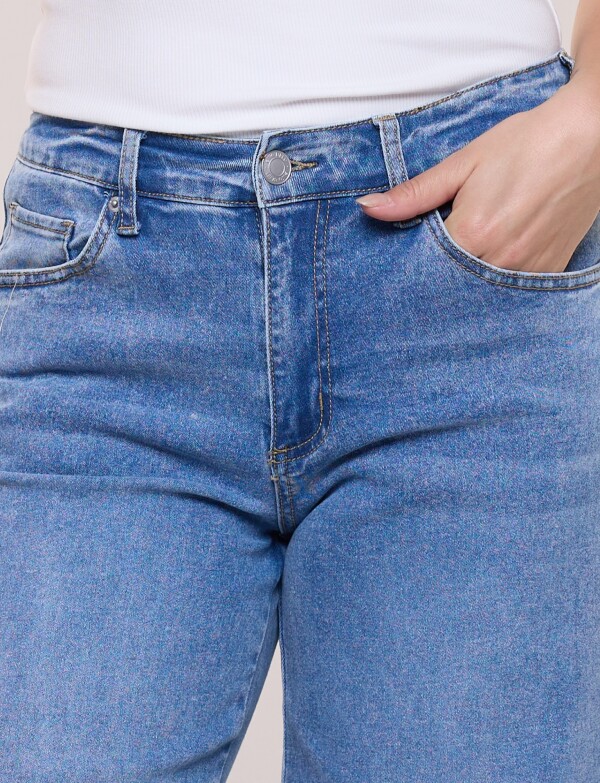 Jean Con Cintura Elastizada Posterior JEAN