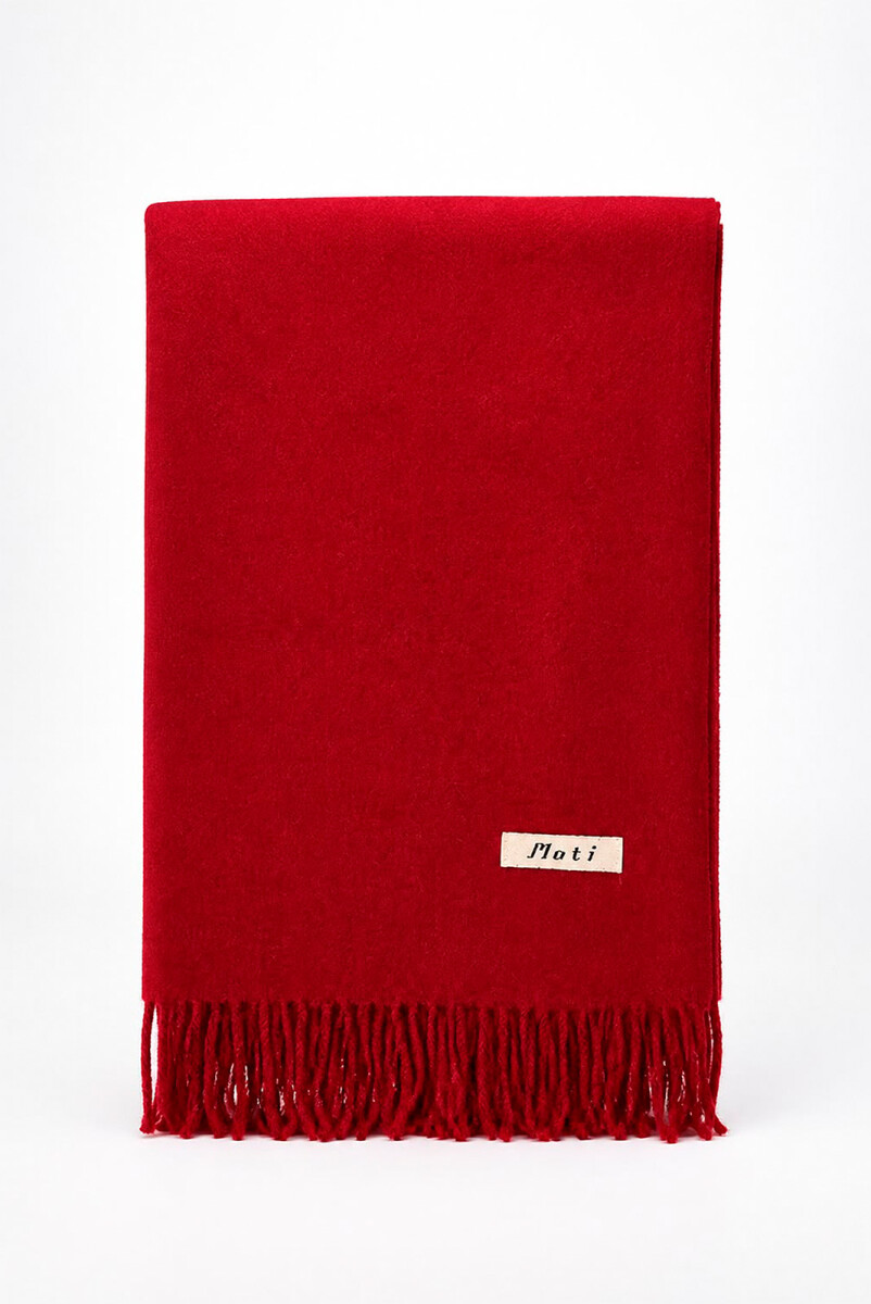 PASHMINA MOTI - ROJO 