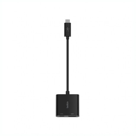 Adaptador BELKIN USB-C A HDMI 60W - Black Adaptador BELKIN USB-C A HDMI 60W - Black