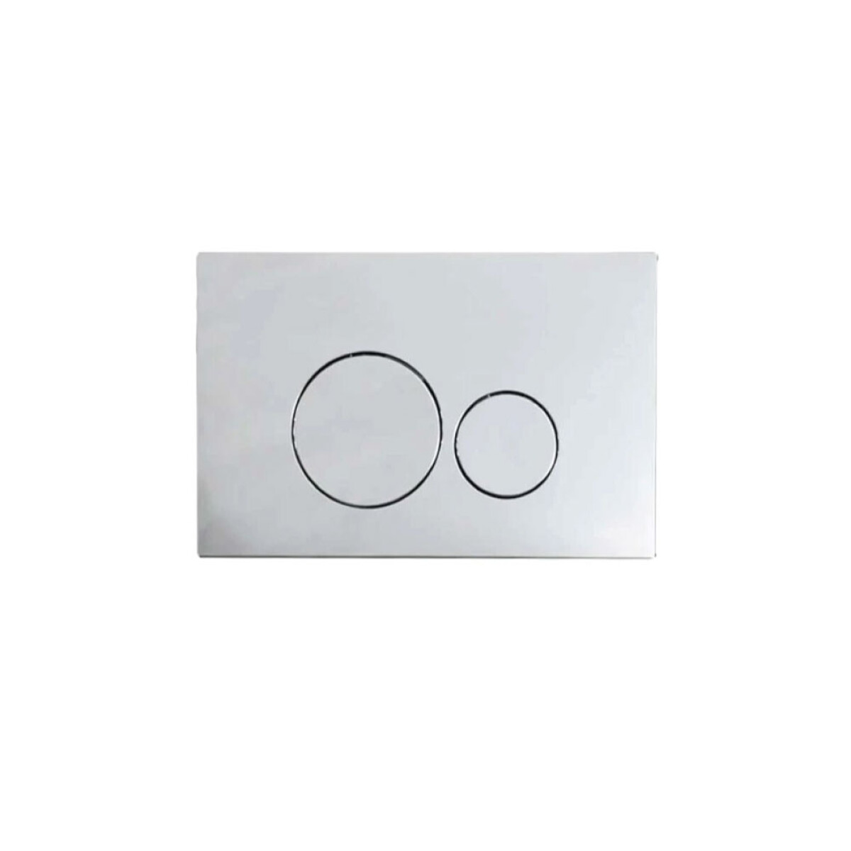 Tapa 2 teclas cisterna de embutir 