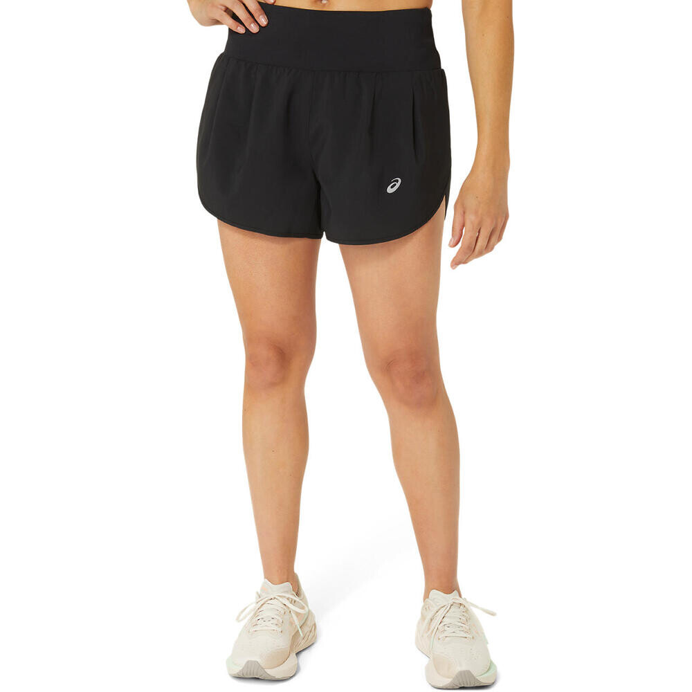 Road 3.5In Short - Mujer Performance Black