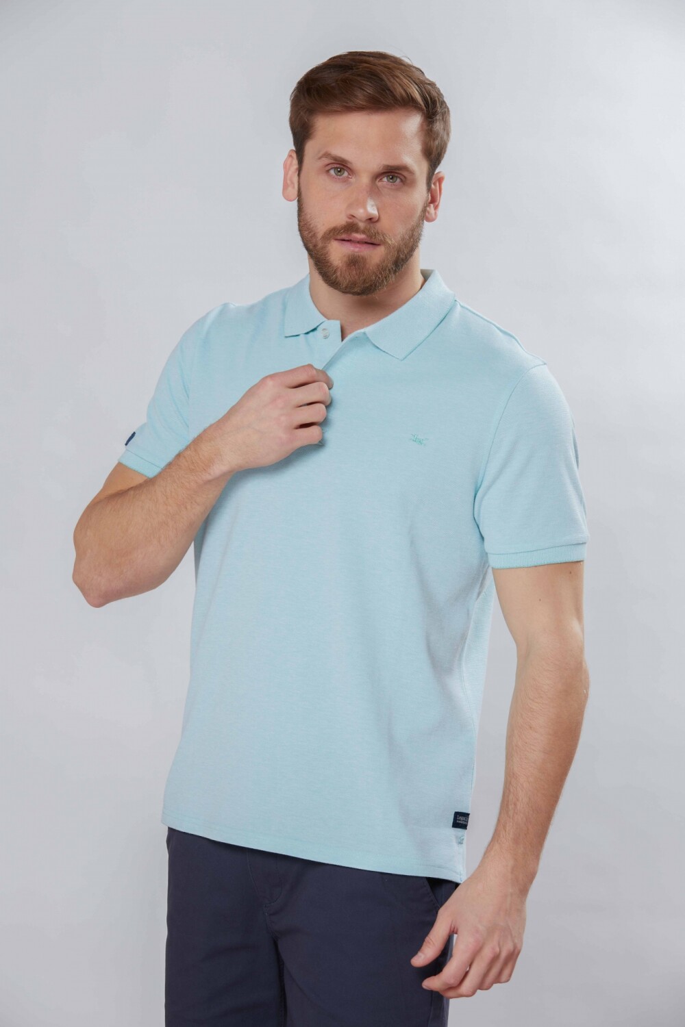 REMERA POLO PIQUÉ OXFORD Oliva