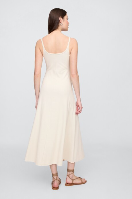 Vestido Mini Rib Mujer Chino