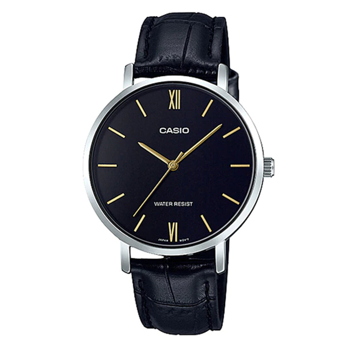 Reloj CASIO LTPVT01L-1BUDF en Cuero Negro Esfera 35mm 