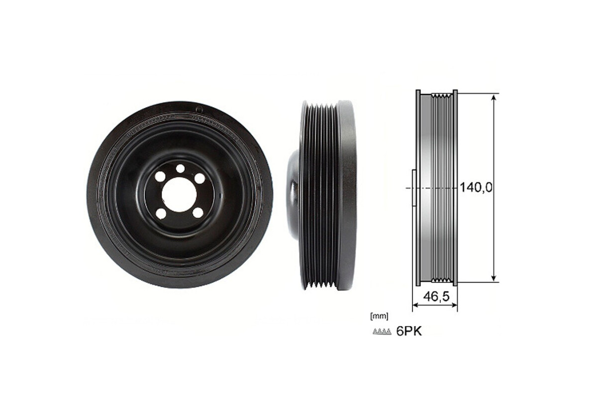 Polea Damper Polea Damper