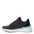 Championes de Mujer Umbro Didi Lady Negro - Verde Agua - Fucsia