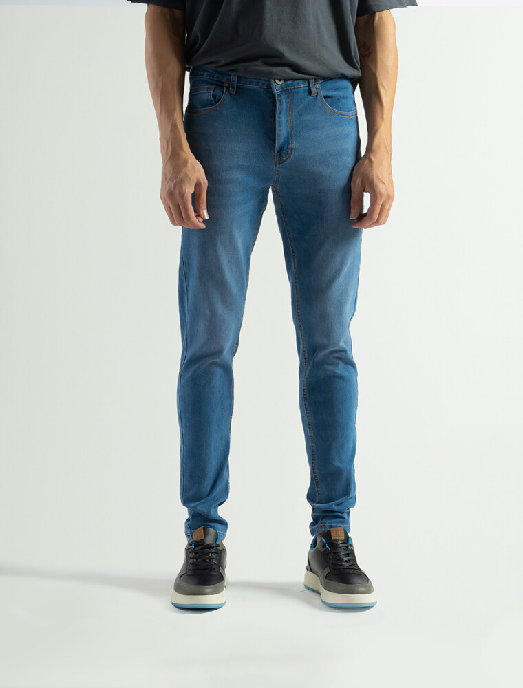 Jean Forum Slim Fit Largo 32 Azul