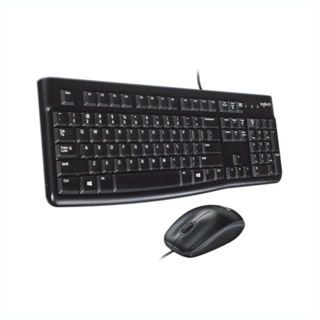 Teclado LOGITECH MK120 + Mouse Usb Español - Black Teclado LOGITECH MK120 + Mouse Usb Español - Black