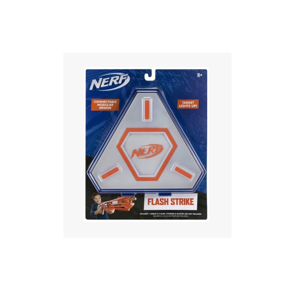 Blanco de Tiro Ampliable con Efectos de Luz-Nerf Elite NERF ELITE TIRO MÓDULO DE OBJETIVO AMPLIABLE DE 5.1 IN CON EFECTO DE LUZ PARA NIÑOS MAYORES DE 8 AÑOS
