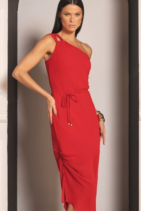 Vestido Leblon Rojo
