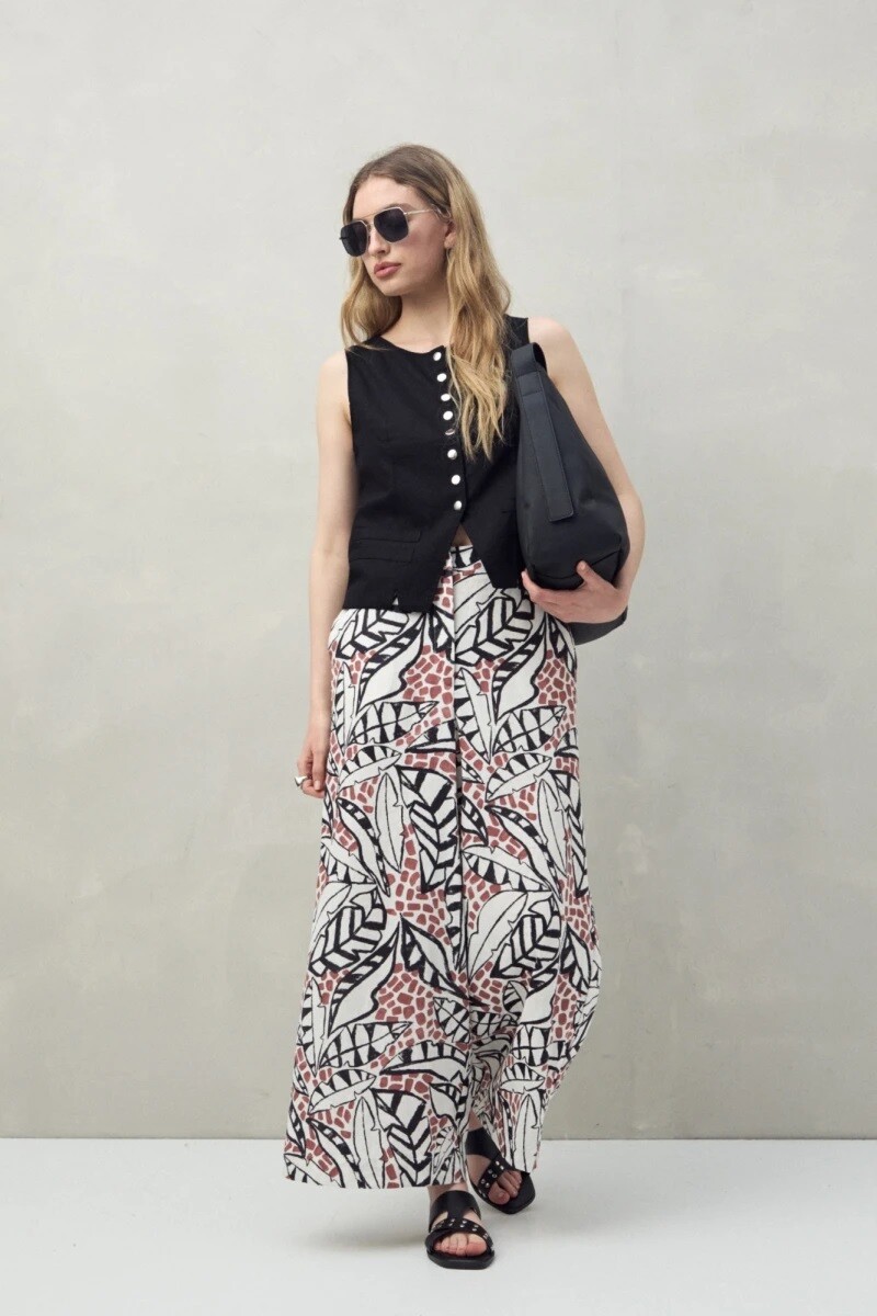 PANTALON D.CASSIN ALESSIO - CRU NEG 