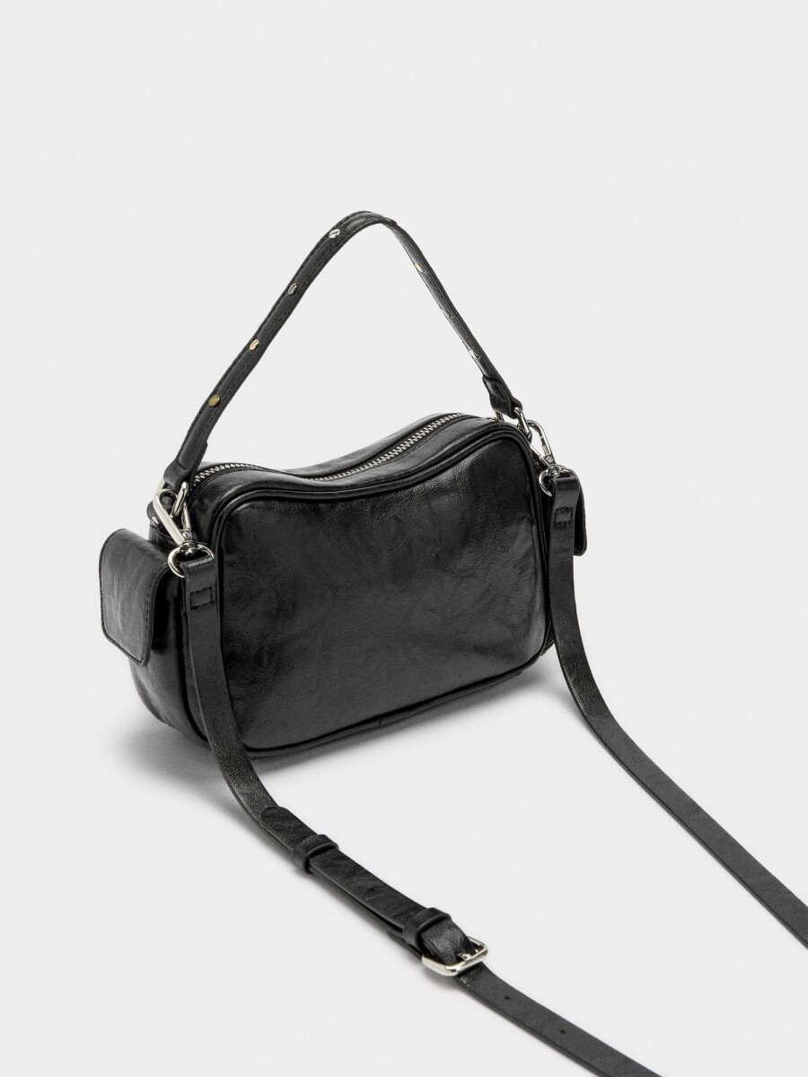 Bolso De Mano Con Tachuelas negro