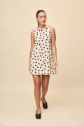 VESTIDO CRISTAL Beige