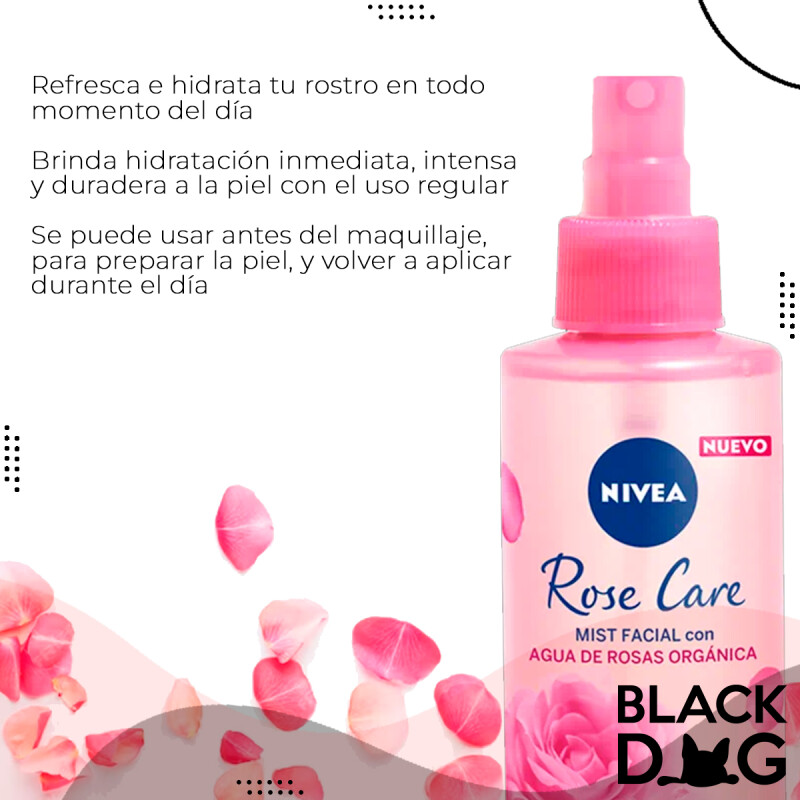 Nivea Mist Facial Rose Care Hidratante Refrescante X 150 Ml Nivea Mist Facial Rose Care Hidratante Refrescante X 150 Ml