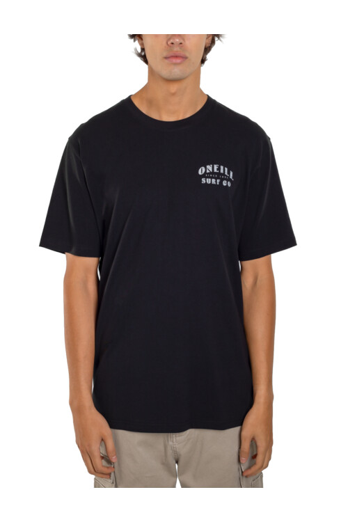Remera O'Neill Overzized Boxy Horizon Negro