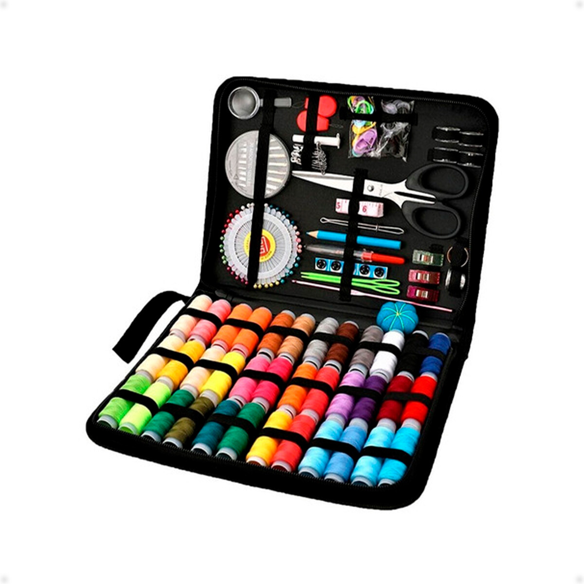 Set De Costura Costurero + 36 Rollos Total 182 Pzas 