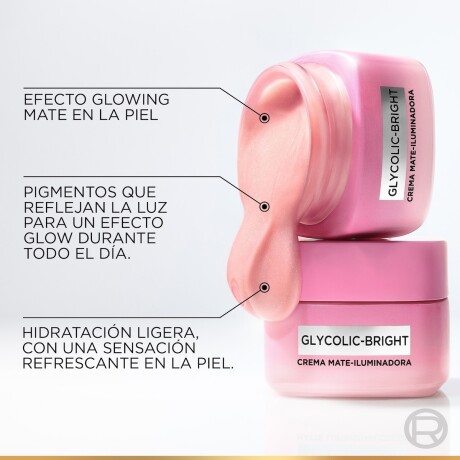 Crema L'Oréal Paris Glycolic Bright Mate Iluminadora 50g Crema L'Oréal Paris Glycolic Bright Mate Iluminadora 50g