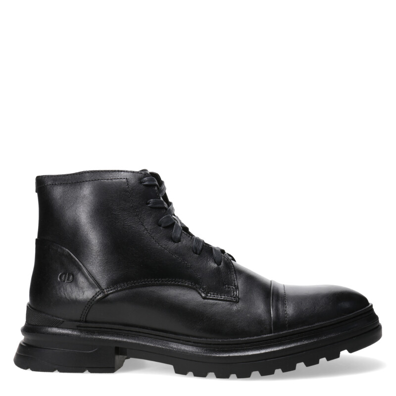 Botas de Hombre Democrata ERON acordonada Negro
