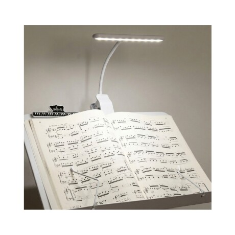 Lampara Led Con Clip Para Partituras Y Libros Lampara Led Con Clip Para Partituras Y Libros