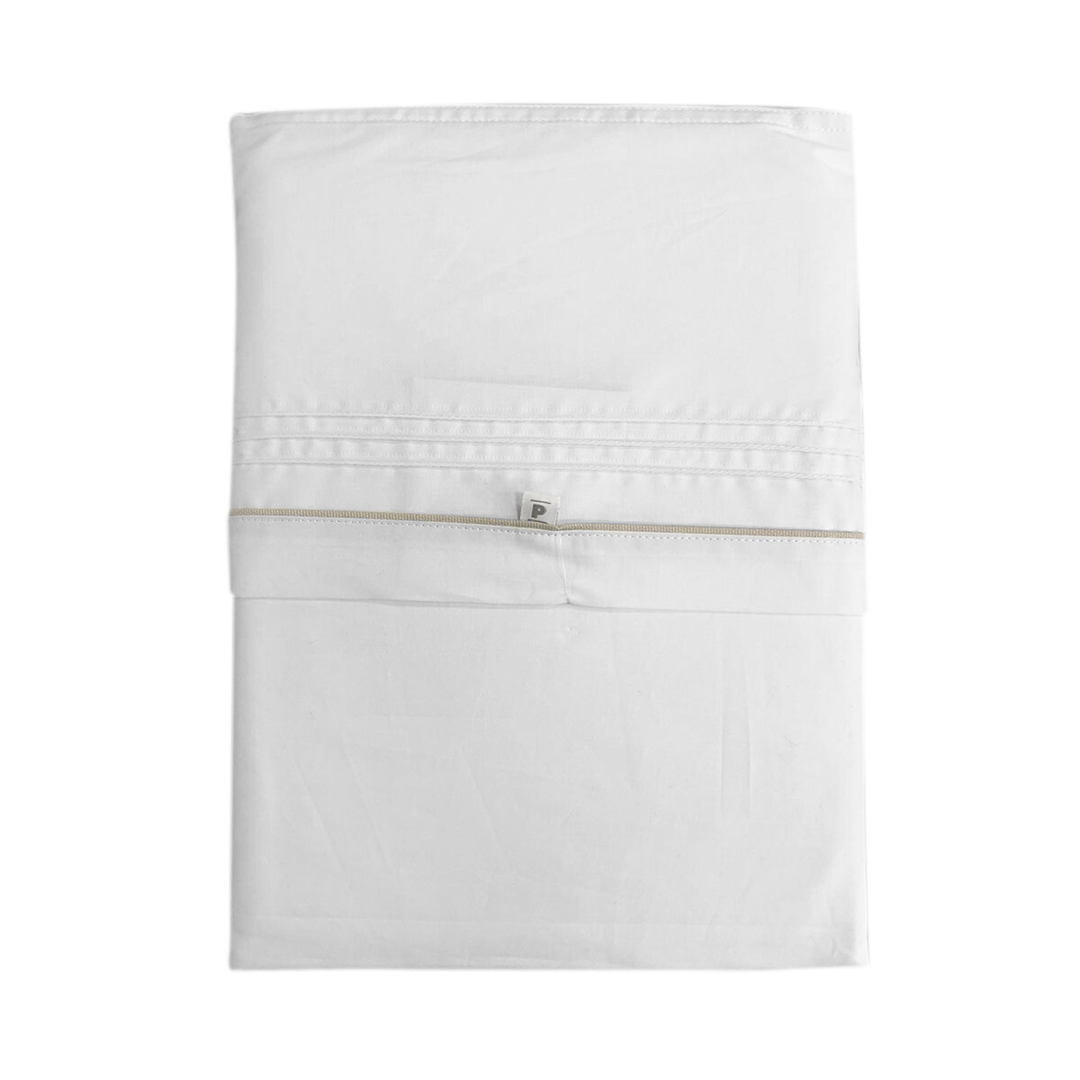 Juego sábanas para Cuna Pilar 3 piezas 100% algodón - BEIGE 