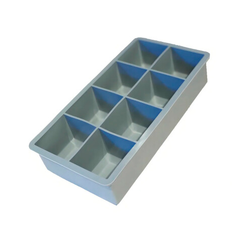 Cubetera hielera de silicona 8 cubos Cubetera hielera de silicona 8 cubos