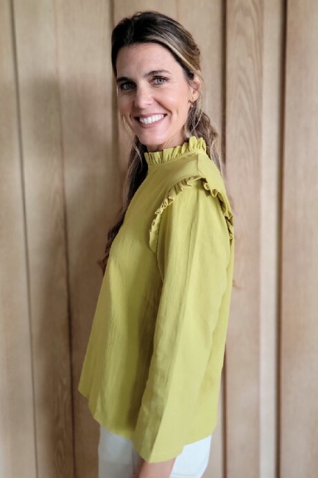 Blusa Jazmín Pistacho