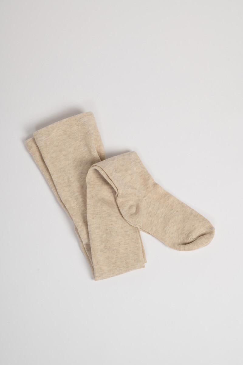 Media panty Beige Melange