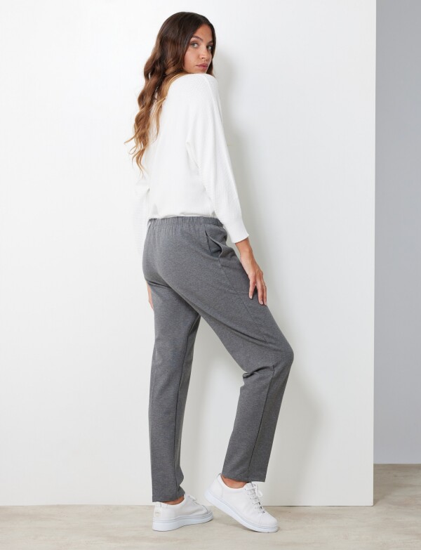 Pantalon Yoga Algodon GRIS
