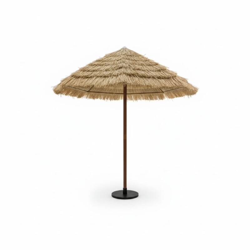 SOMBRILLA BEIGE C/FLECOS 1.2M Unica