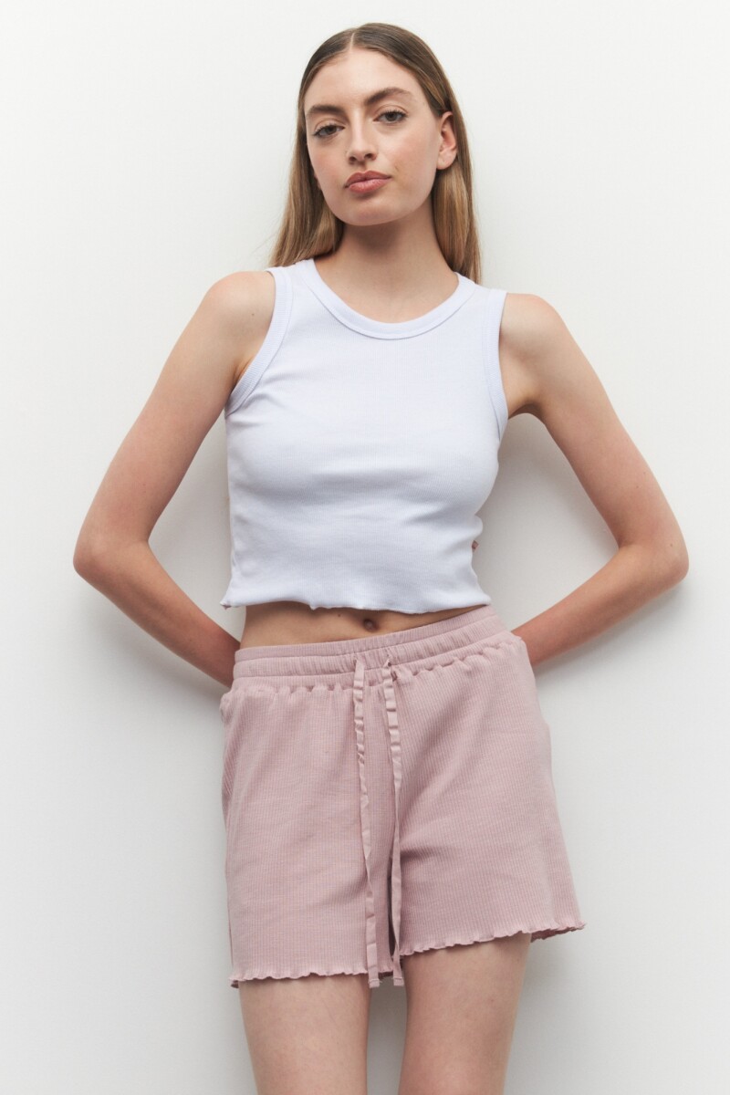 SHORT SENA Rosa Viejo