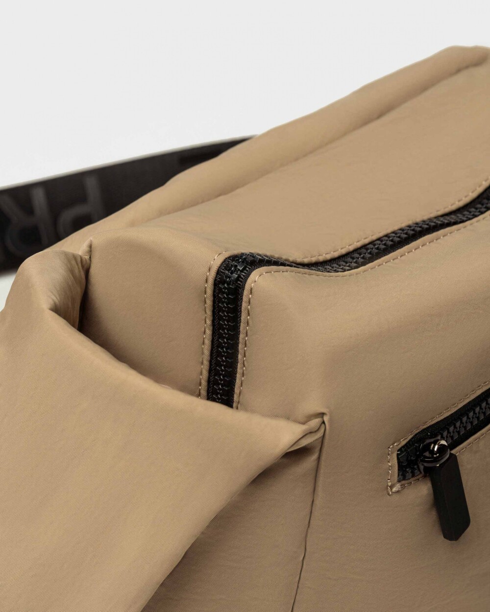 Bandolera Jet en nylon Unisex Taupe