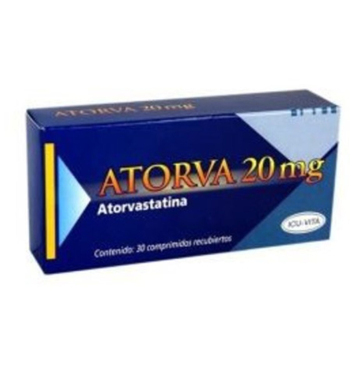 Atorva - 20mg x30 comprimidos 