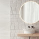 PORCELANATO REVESTIMIENTO 45X120 MATE BLANCO RECTIFICADO GAMAS DE BLANCO