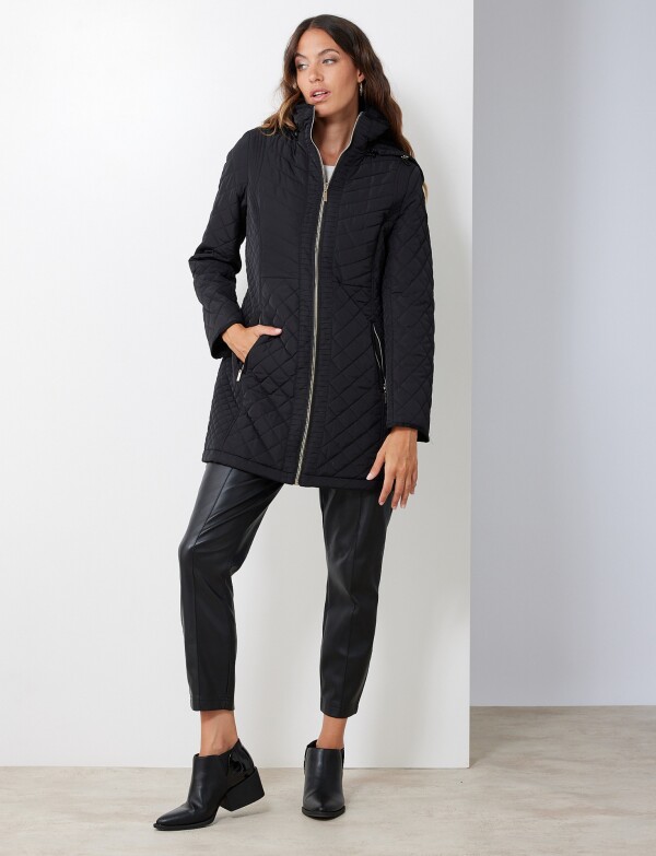 Campera Capitoneada NEGRO