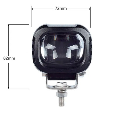 FARO LED - ZONA SEGURIDAD ROJO 10/80V ELEVADORES - FARO LED - ZONA SEGURIDAD ROJO 10/80V ELEVADORES -