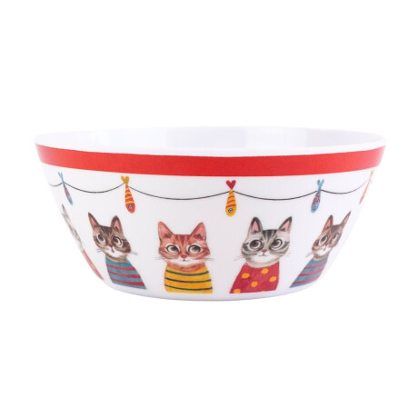 Bowl de melamina linea Cats Bowl de melamina linea Cats