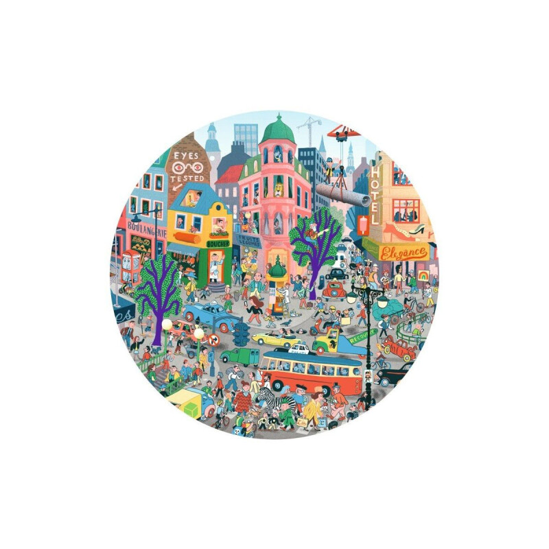 Puzzle Observación 200 piezas The City Djeco Puzzle Observación 200 piezas The City Djeco