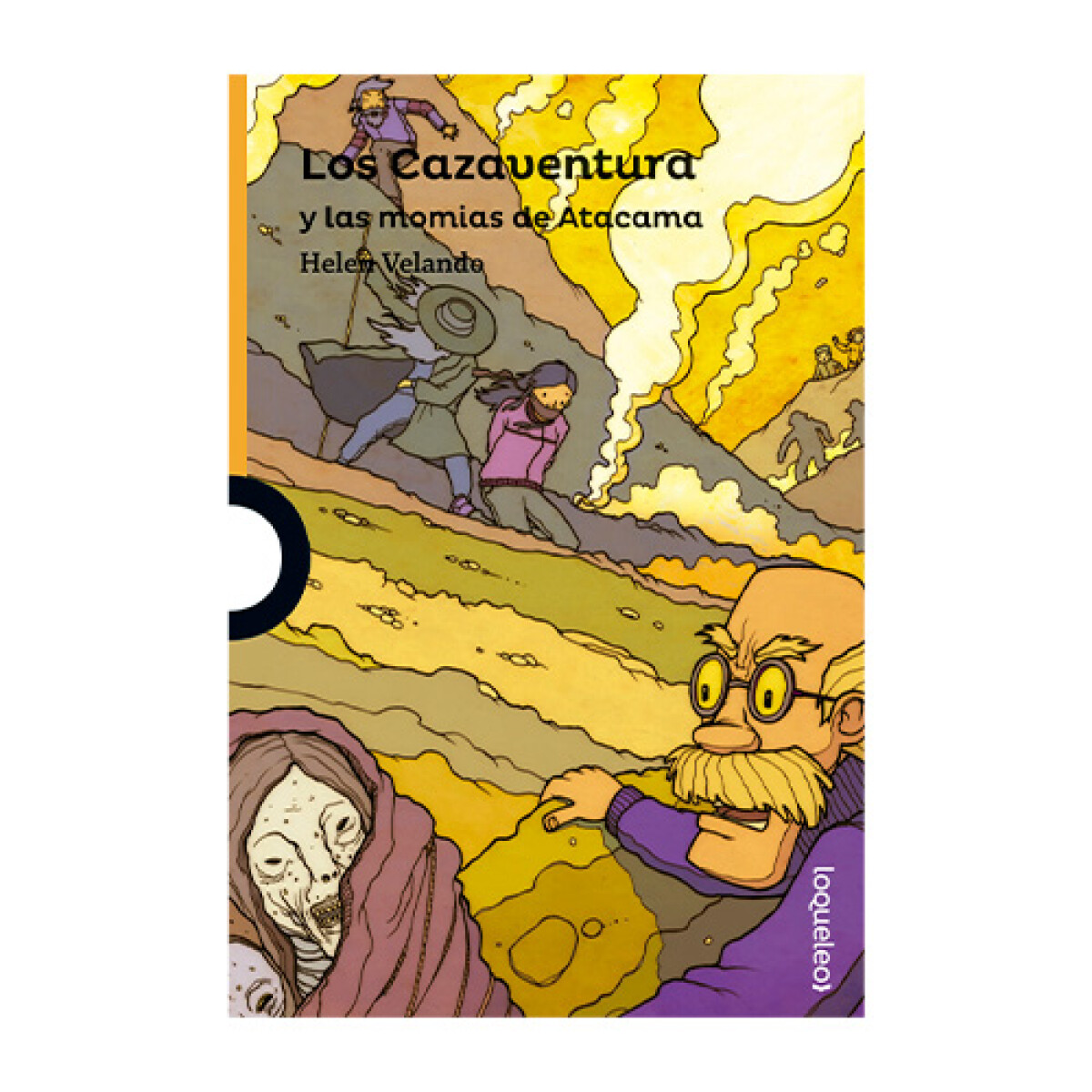 Libro los Cazaventura y las Momias de Atacama Velando 