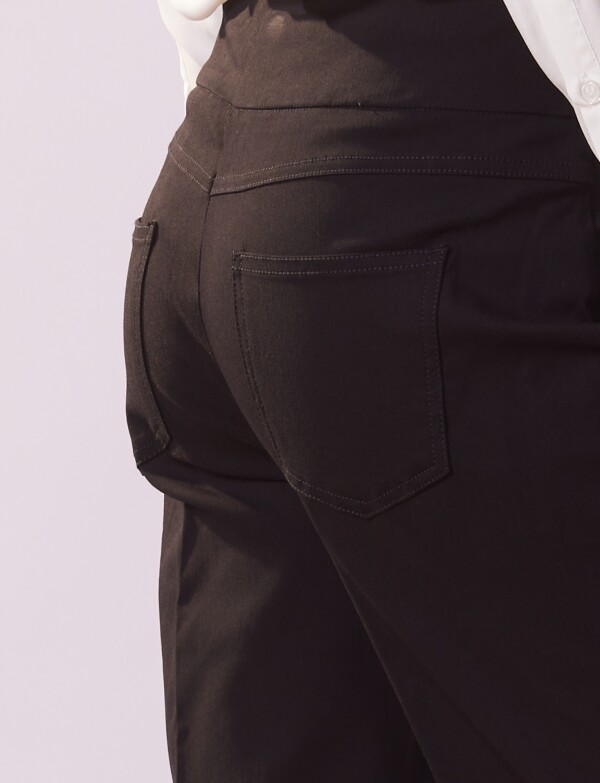 Pantalon Pull On NEGRO