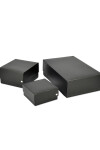 Caja laminada 08 - 20x30x9 cm NEGRO