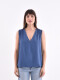 BLUSA BERTA AZUL PIEDRA