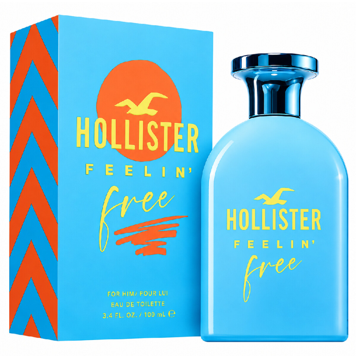 Perfume Hollister Feelin' Free For Him EDT 100ml 