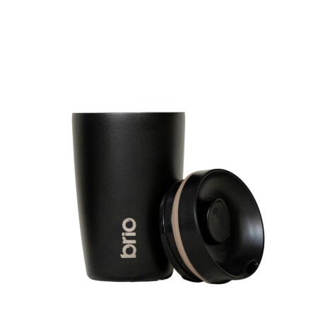 Vaso Térmico brio Café Jarra Mug 350ml Acero Inoxidable Negro