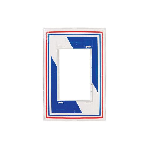 Plaqueta p/3 módulos (Nacional) - Presta Mía C519003C