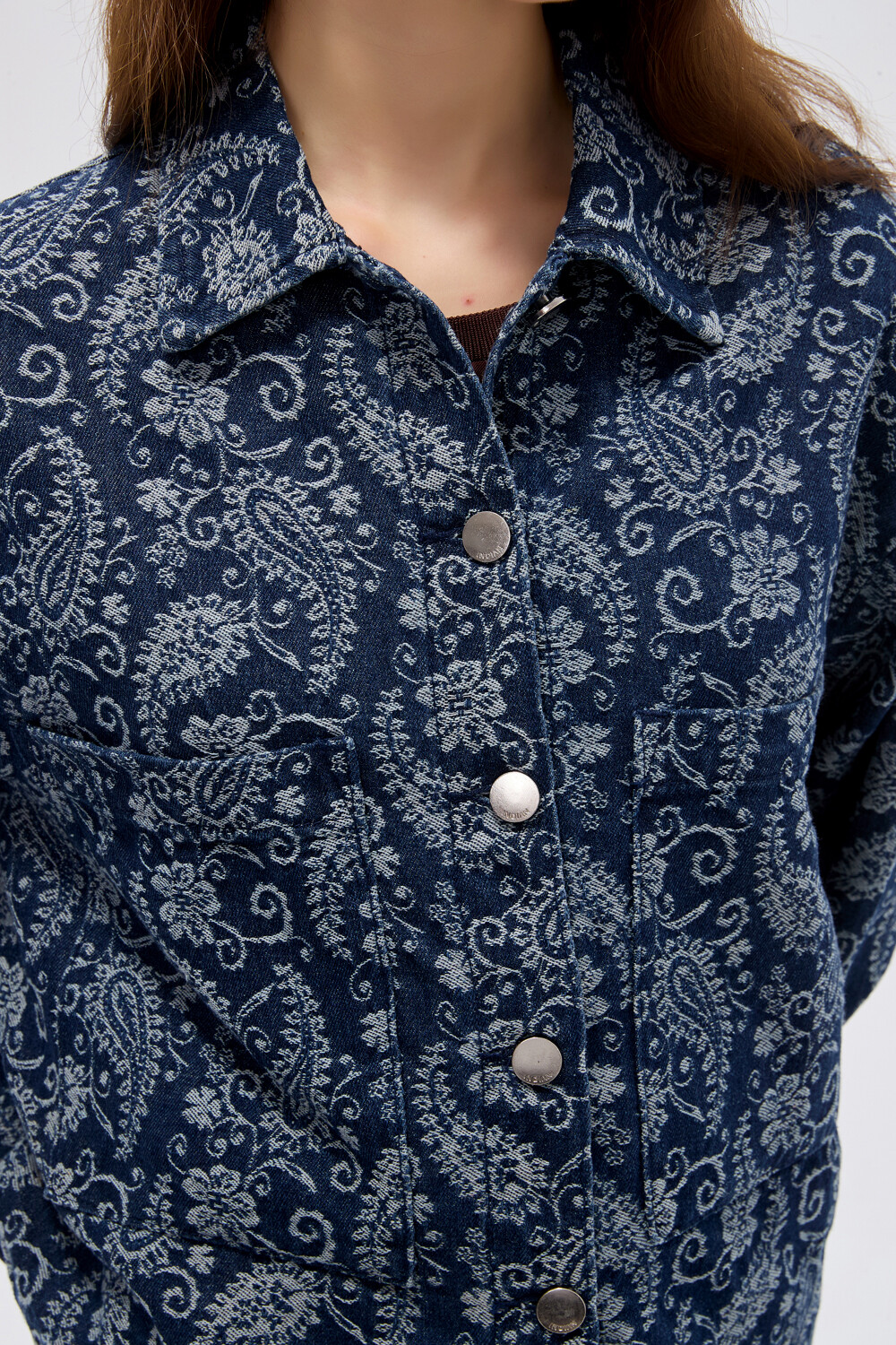 Campera Almendra Estampado 1